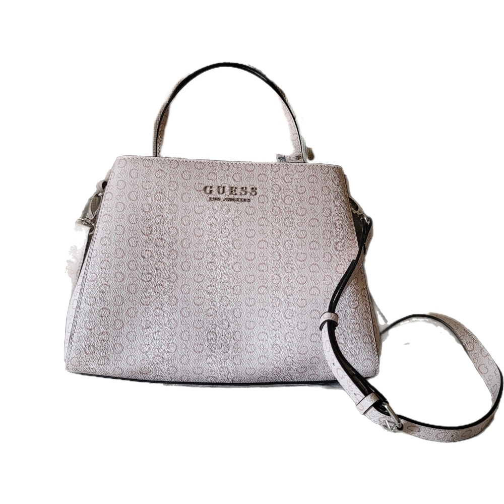 Guess Handbag Pink Satchel Crossbody Bag